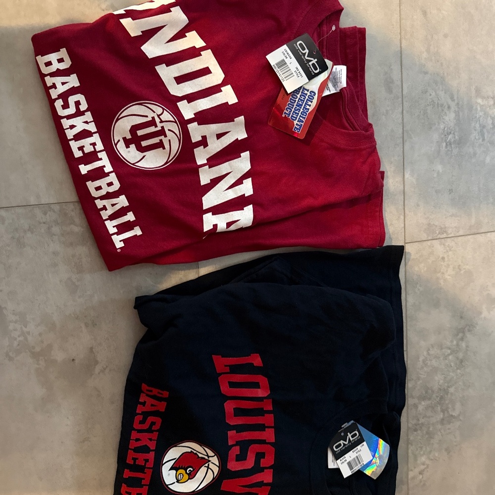 Men’s college basketball t-shirts